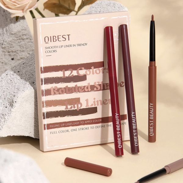 Qibest 12pcs Lipliner Set