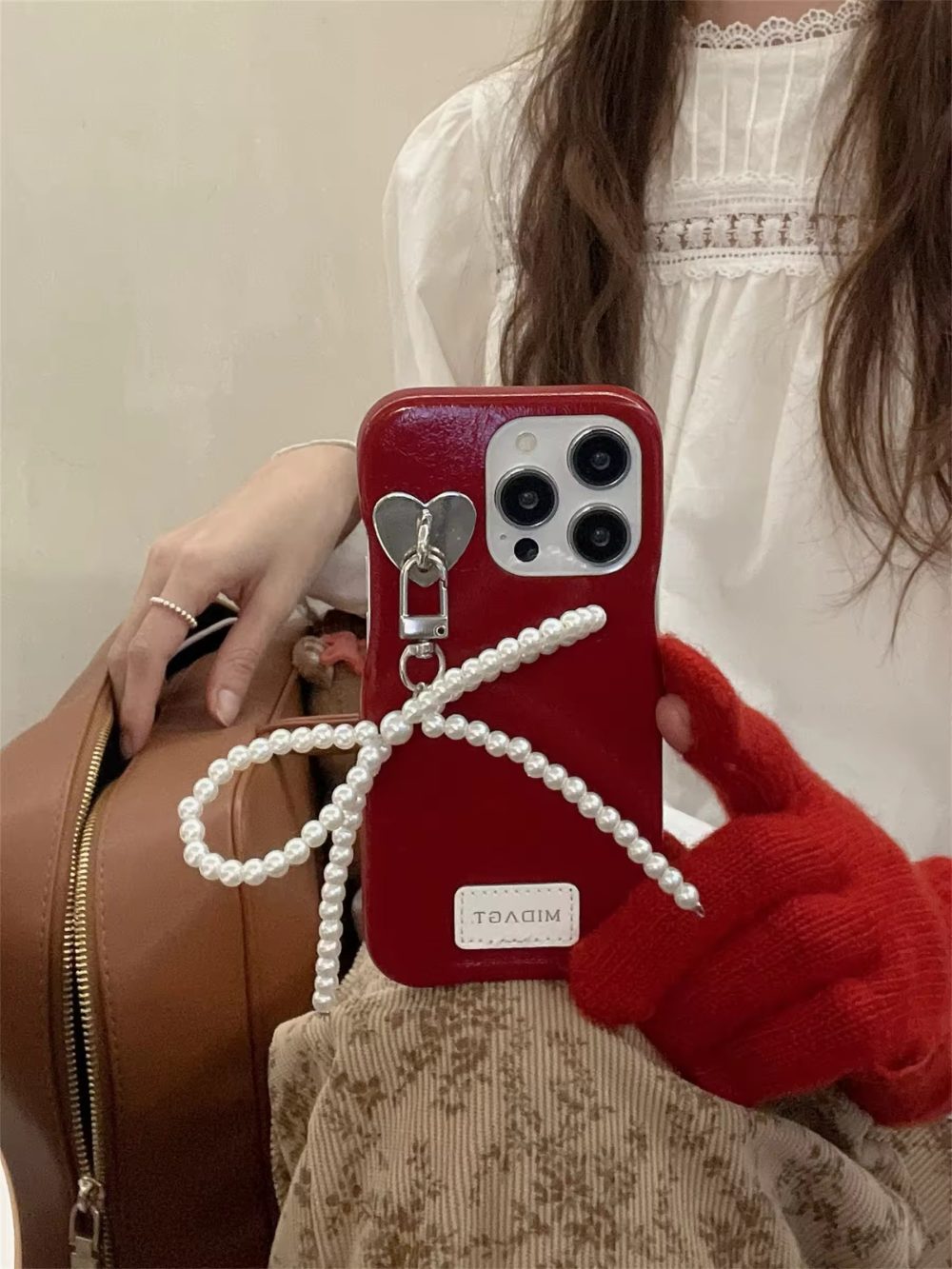 Scarlet Leather Case